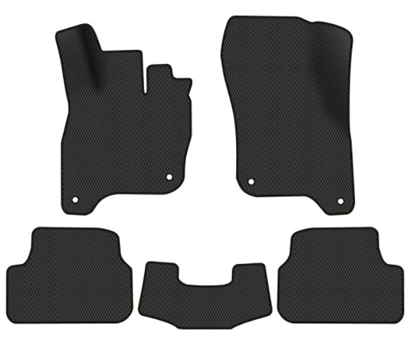 Фото - EVA килимки в салон авто EVAtech для e-Golf Volkswagen 2014-2017 1 покоління Htb EU VW1878CE5RGB