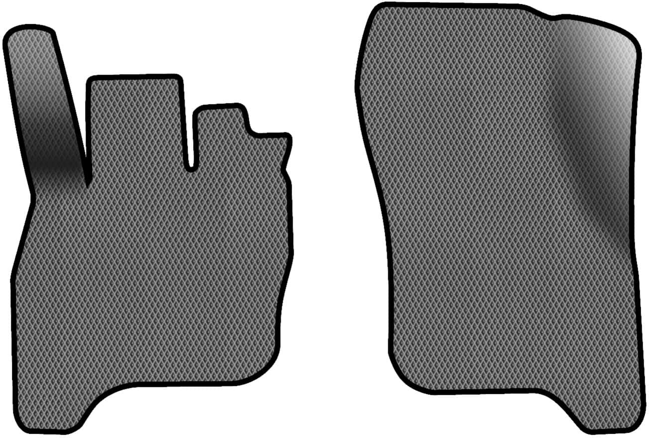 EVA коврики в салон авто передние EVAtech для e-Golf Volkswagen 2014-2017 1 поколение Htb EU VW1878A2RGB