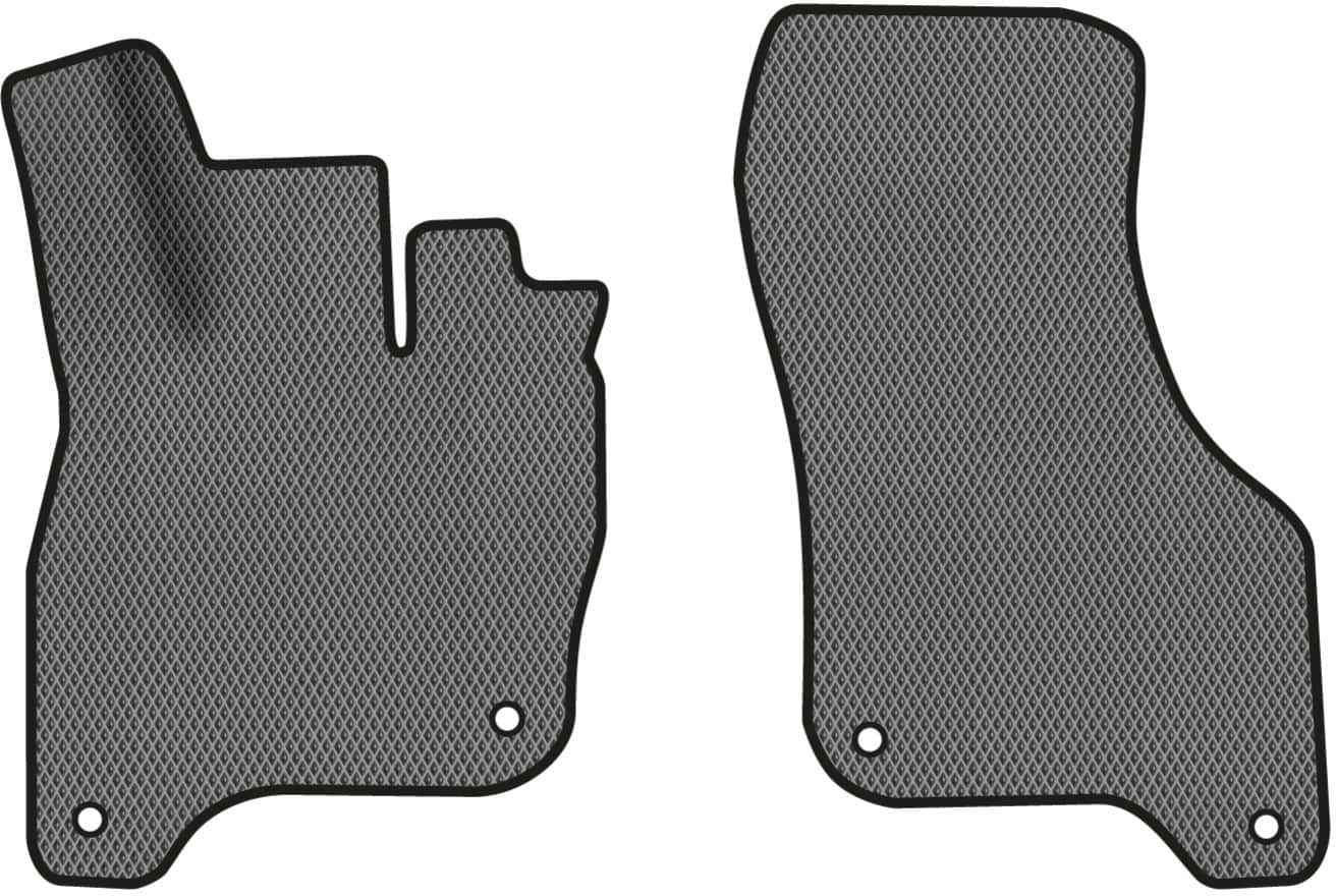EVA килимки в салон авто передні EVAtech для e-Golf Volkswagen 2014-2017 1 покоління Htb EU VW1878AE2AV4RGB