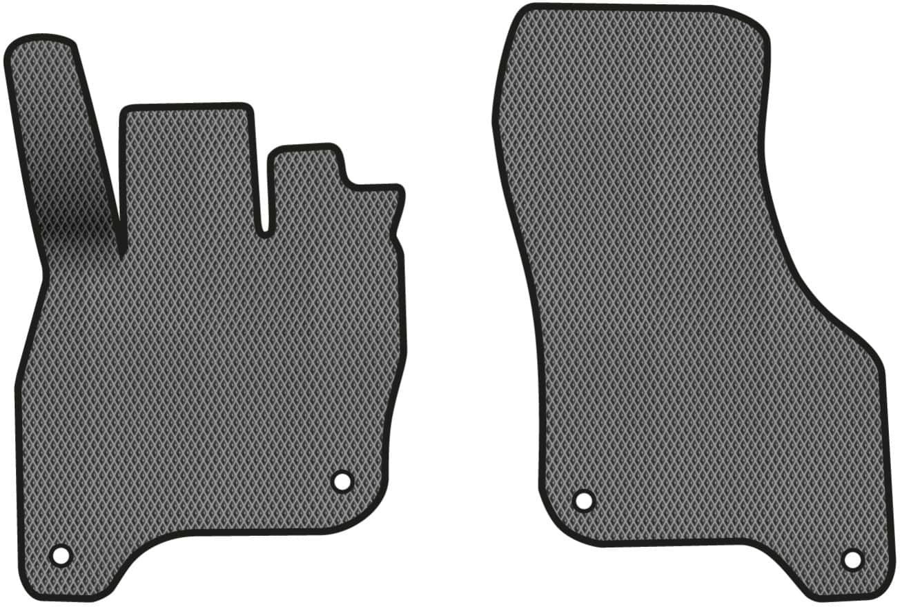 EVA коврики в салон авто передние EVAtech для e-Golf Volkswagen 2014-2017 1 поколение Htb EU VW1878AV2AV4RGB