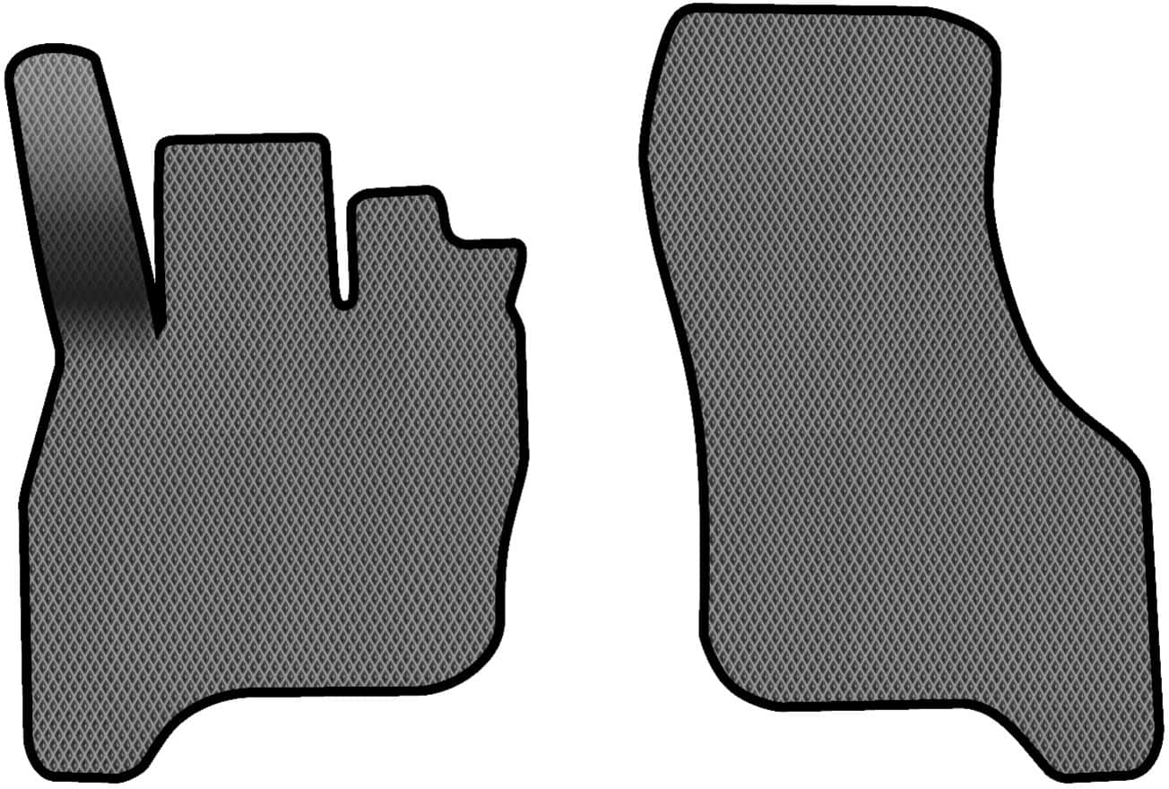 EVA коврики в салон авто передние EVAtech для e-Golf Volkswagen 2014-2017 1 поколение Htb EU VW1878AV2RGB