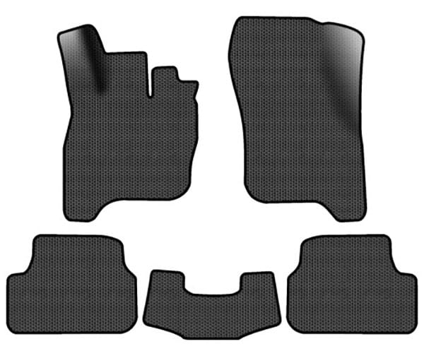 EVA коврики в салон авто EVAtech для e-Golf Volkswagen 2014-2017 1 поколение Htb EU VW1878CD5SBB