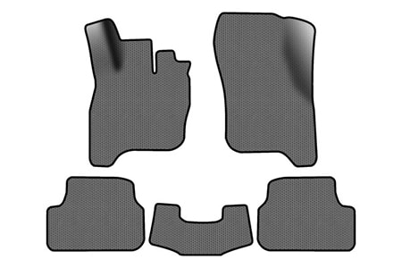 EVA коврики в салон авто EVAtech для e-Golf Volkswagen 2014-2017 1 поколение Htb EU VW1878CD5SGB