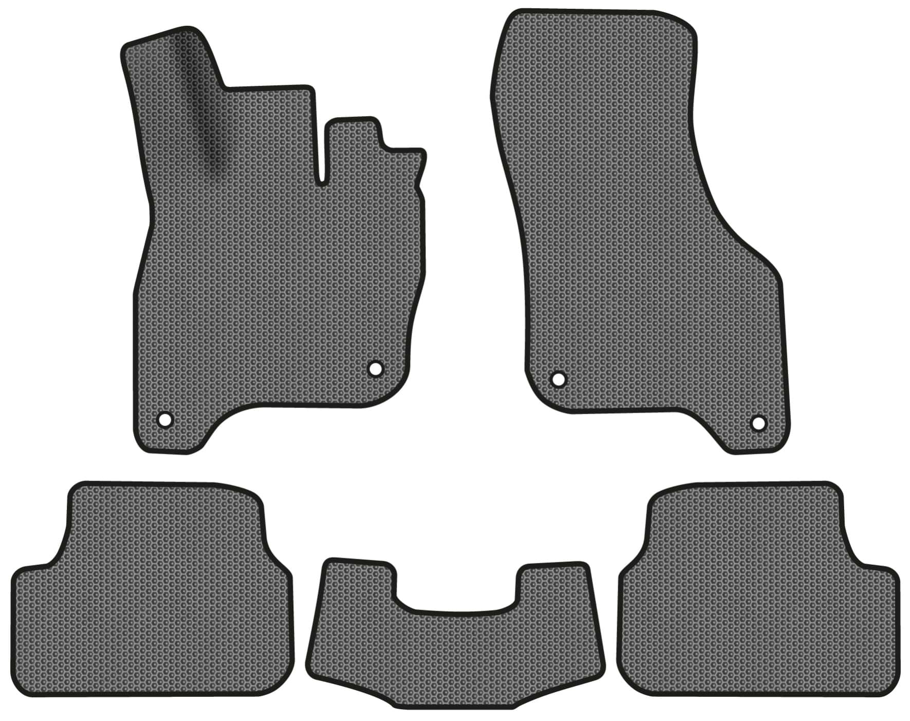 EVA килимки в салон авто EVAtech для e-Golf Volkswagen 2014-2017 1 покоління Htb EU VW1878CE5AV4SGB