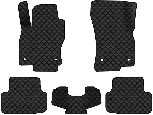 Фото - Килимки з екошкіри в салон авто EVAtech ECO для Golf (VII) Volkswagen 2012-2020 7 покоління Htb EU (VW1884CH5AV4BBB)