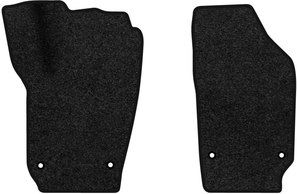 Килимки ворсові в салон авто EVAtech Premium для Volkswagen Polo (IV) 3-doors 2001-2009 4 покоління Htb EU чорний кант (VW1897AE2AV4VPB)