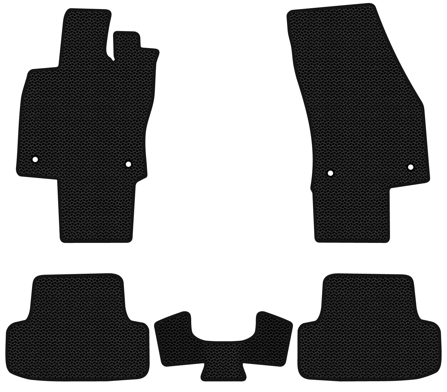 EVA коврики в салон авто EVAtech для T-Roc Volkswagen 2017 1 поколение SUV EU (VW1899CG5AV4KBB)
