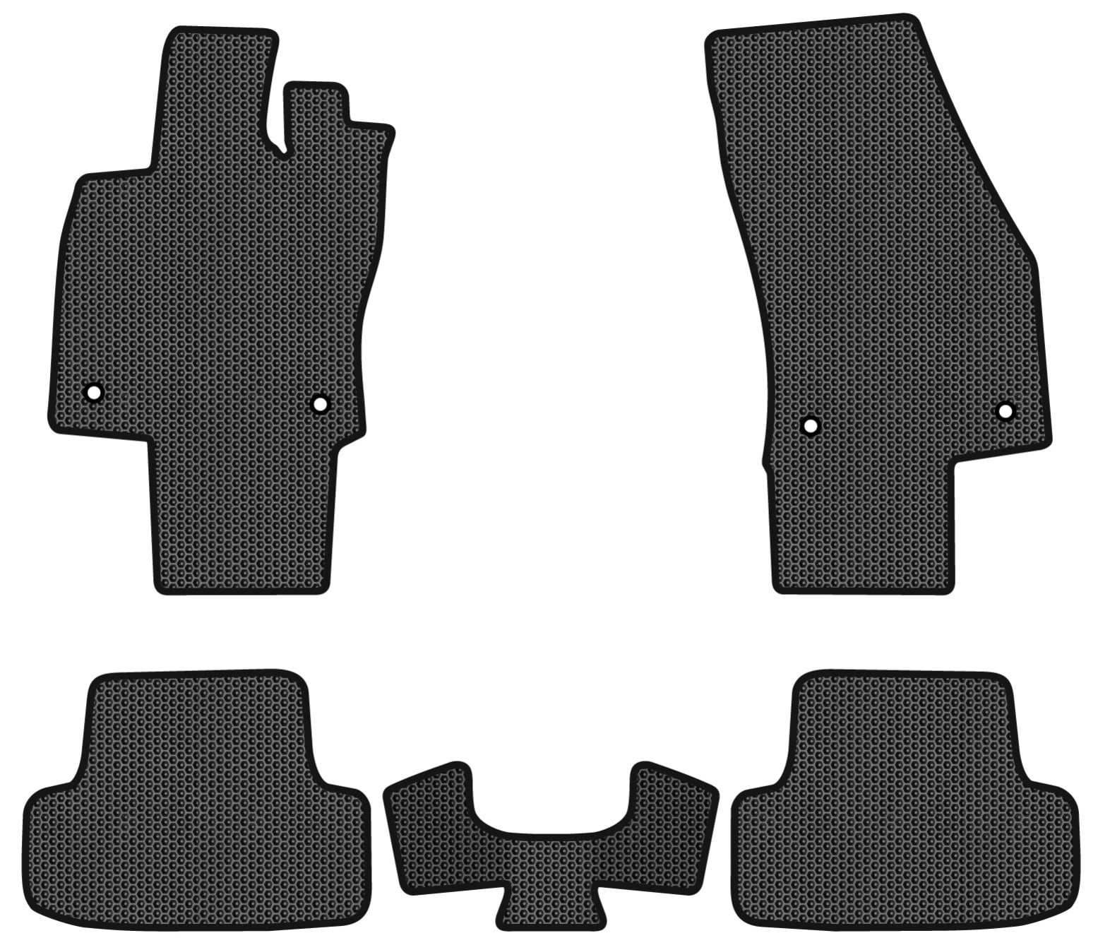 EVA коврики в салон авто EVAtech для T-Roc Volkswagen 2017 1 поколение SUV EU (VW1899CG5AV4SBB)
