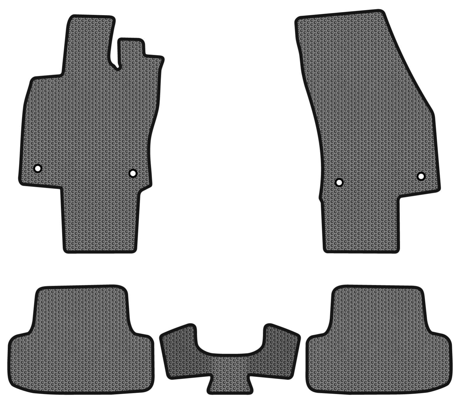 EVA коврики в салон авто EVAtech для T-Roc Volkswagen 2017 1 поколение SUV EU (VW1899CG5AV4SGB)