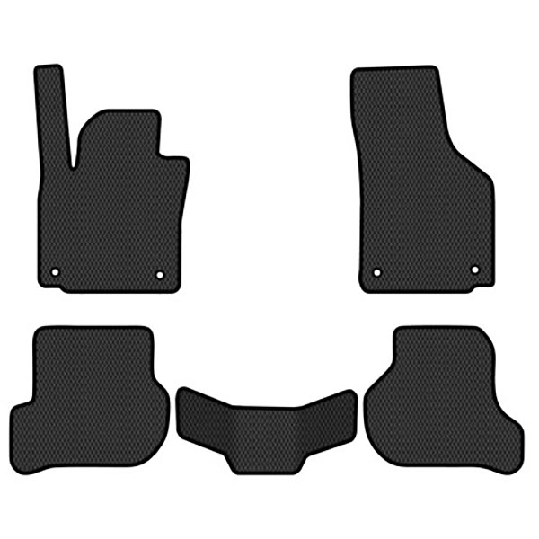 Фото - EVA килимки в салон авто EVAtech для Scirocco (Mk3) Volkswagen 2008-2017 3 покоління Htb EU (VW21654CR5AV4SBB)