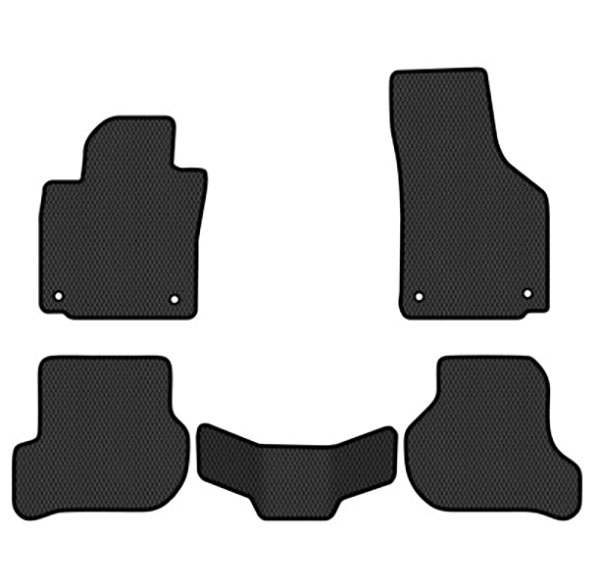 Фото - EVA коврики в салон авто EVAtech для Scirocco (Mk3) Volkswagen 2008-2017 3 поколение Htb EU (VW21654CS5AV4RGB)