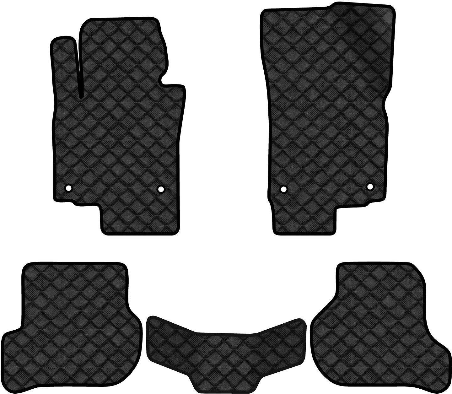 Коврики из экокожи в салон авто EVAtech ECO для Scirocco (Mk3) Volkswagen 2008-2017 3 поколение Htb EU VW21654CH5AV4BBB