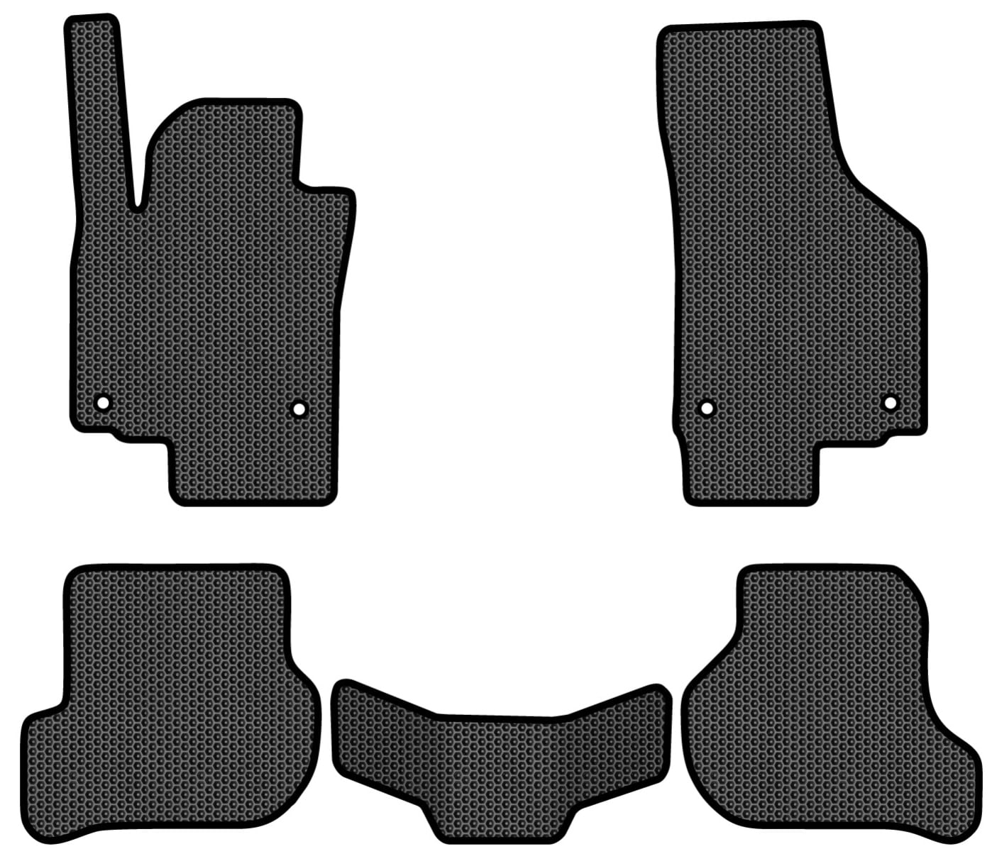 EVA килимки в салон авто EVAtech для Scirocco (Mk3) Volkswagen 2008-2017 3 покоління Htb EU (VW21654CL5AV4SBB)