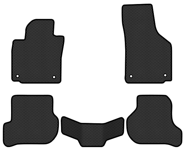 Фото - EVA коврики в салон авто EVAtech для Scirocco (Mk3) Volkswagen 2008-2017 3 поколение Htb EU (VW21654CS5AV4RBB)
