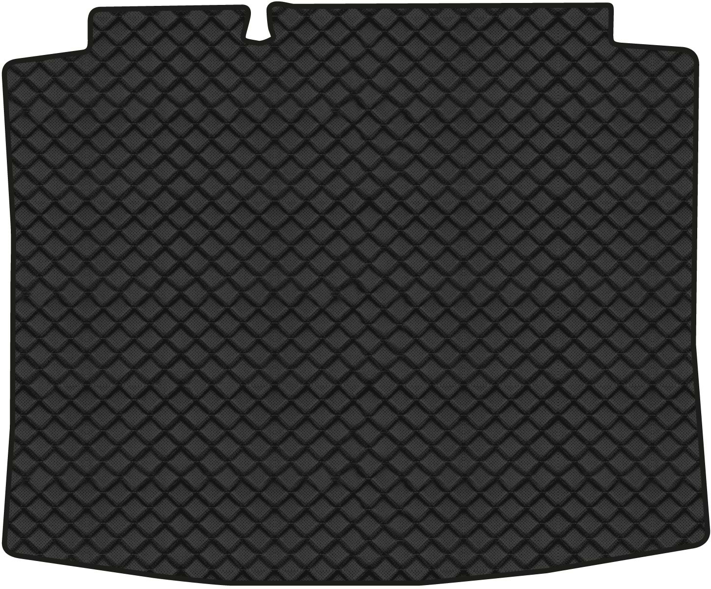 Коврик из экокожи в багажник авто EVAtech для Golf (IV) 5-doors Volkswagen 1997-2006 4 поколение Htb EU (VW24307B1BBB)