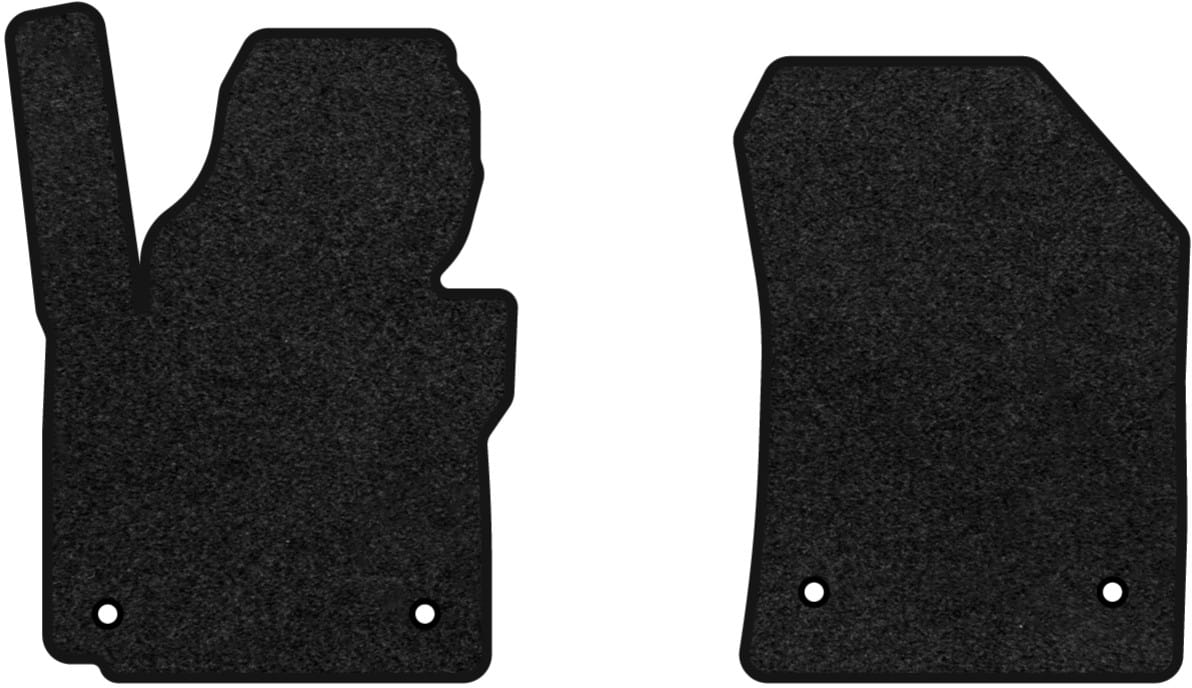 Килимки ворсові в салон авто EVAtech Premium для Volkswagen Caddy Maxi (2K) Restyling 2015-2020 3 покоління Minivan EU чорний кант (VW31019AV2AV4VPB)