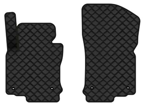 Килимки з екошкіри в салон авто передні EVAtech ECO для Golf (V) MT 5-doors Volkswagen 2003-2009 5 покоління Htb EU VW31212A2TL4BBB