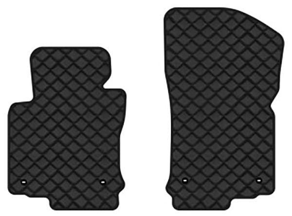 Коврики из экокожи в салон авто передние EVAtech ECO для Golf (V) MT 5-doors Volkswagen 2003-2009 5 поколение Htb EU VW31212AB2TL4BBB