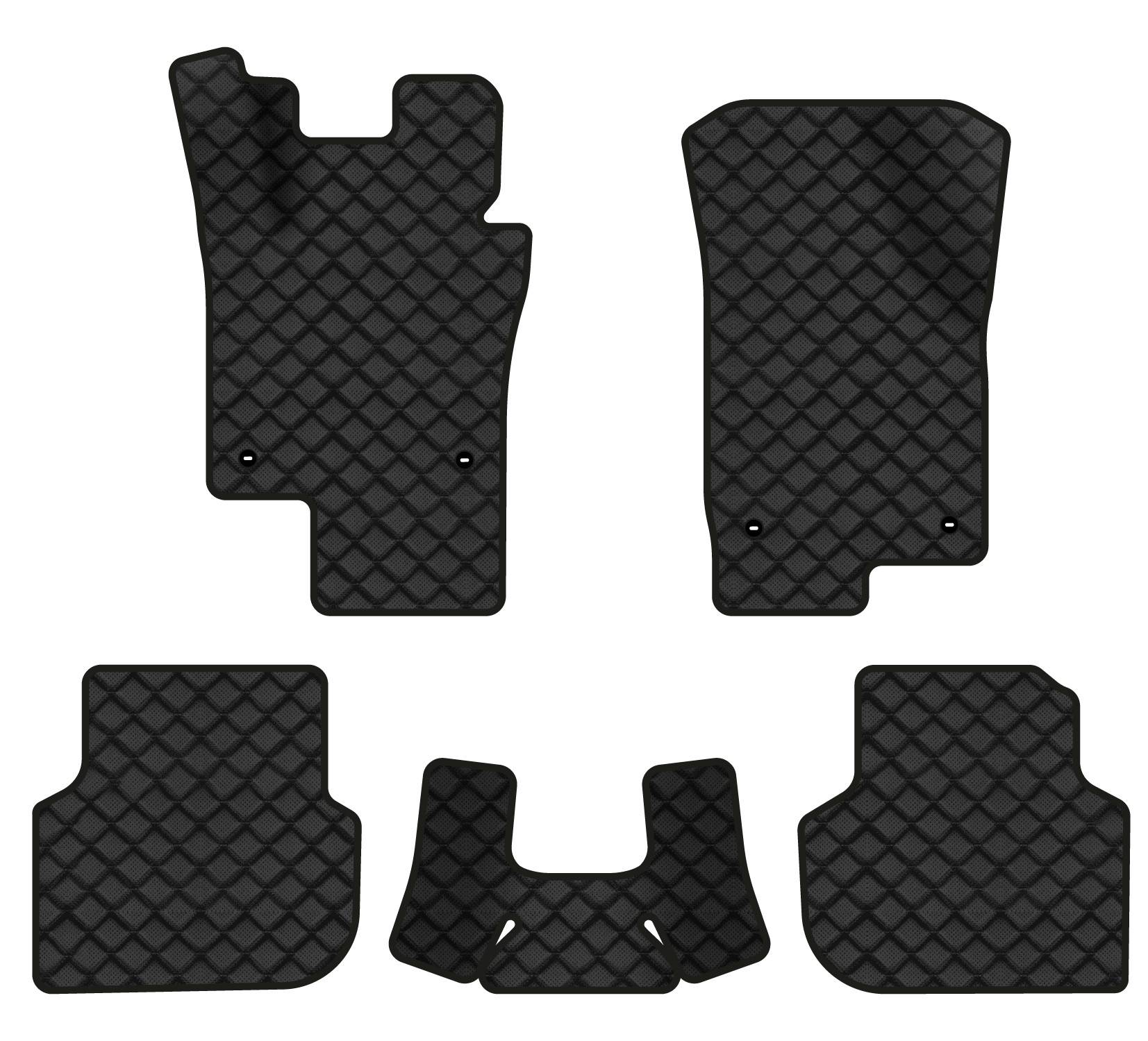 Коврики из экокожи в салон авто EVAtech ECO для Jetta (VI) MT Volkswagen 2010-2018 6 поколение Sedan EU VW31220CD5TL4BBB