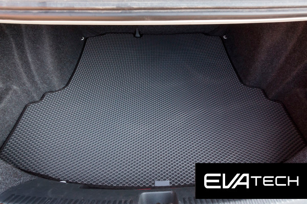 Фото - Коврик из экокожи в багажник авто EVAtech для Jetta (VI) AT Volkswagen 2010-2018 6 поколение Sedan EU (VW31221B1BBB)
