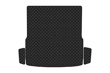 Килимок з екошкіри в багажник авто EVAtech для Passat (B6) (with armrest) Volkswagen 2005-2010 6 покоління Combi EU (VW31276BG3BBB)