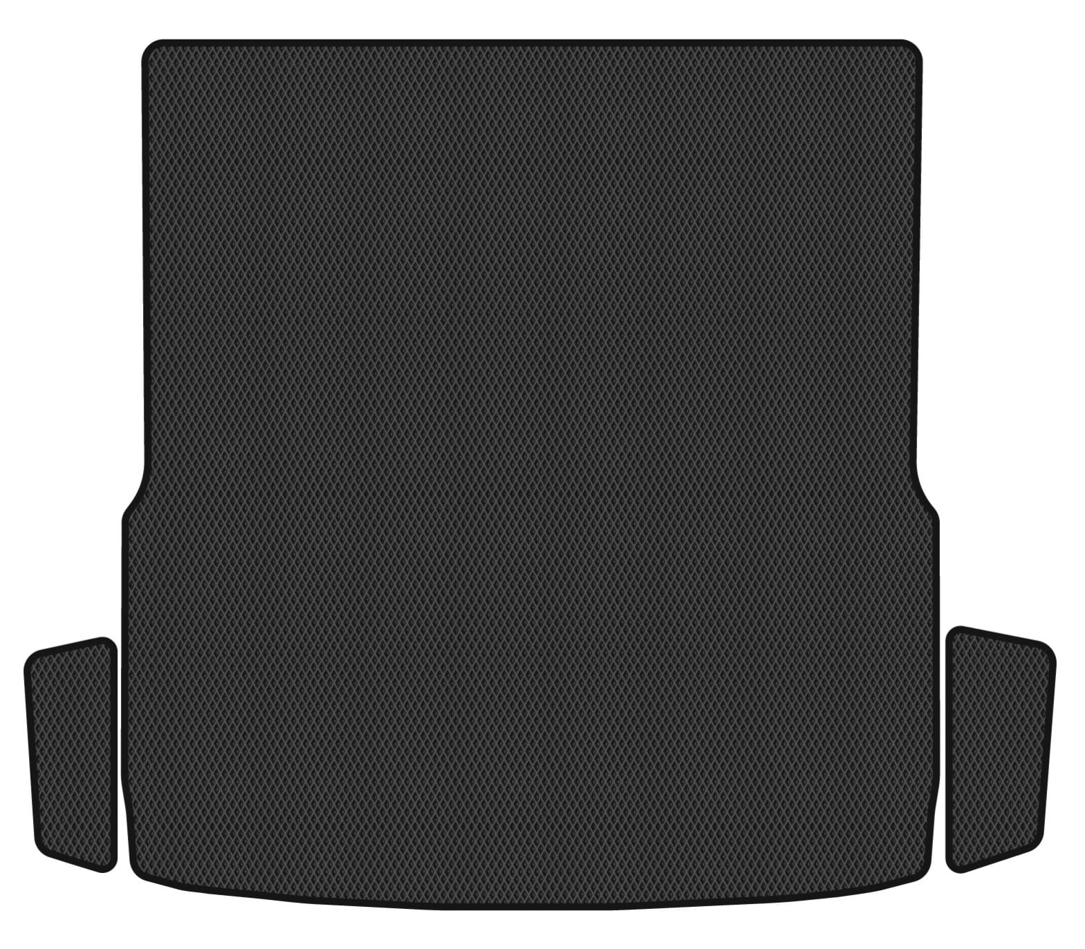 EVA коврик в багажник авто EVAtech для Passat (B6) (with armrest) Volkswagen 2005-2010 6 поколение Combi EU (VW31276BG3RBB)