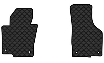 Коврики из экокожи в салон авто передние EVAtech для Passat (B6) (with armrest) Volkswagen 2005-2010 6 поколение Sedan EU VW31277AS2TL4BBB