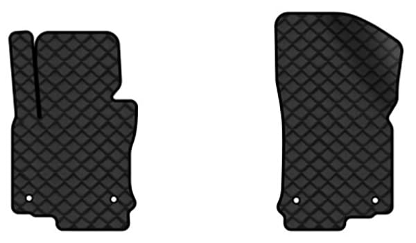 Фото - Коврики из экокожи в салон авто передние EVAtech для Golf (VI) AT Volkswagen 2009-2012 6 поколение Combi EU (VW31373A2AV4BBB)