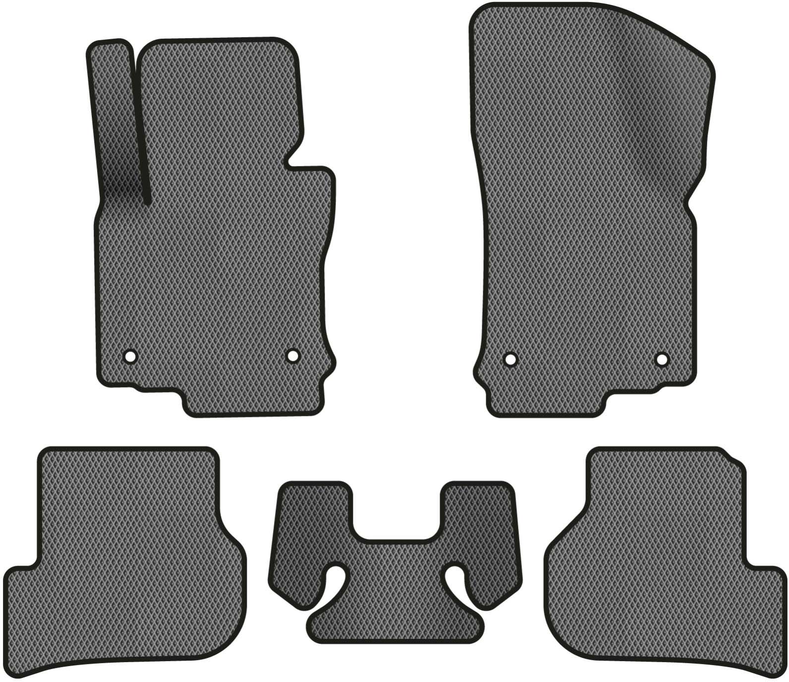 EVA коврики в салон авто EVAtech для Golf (VI) AT Volkswagen 2009-2012 6 поколение Combi EU VW31373C5AV4RGB