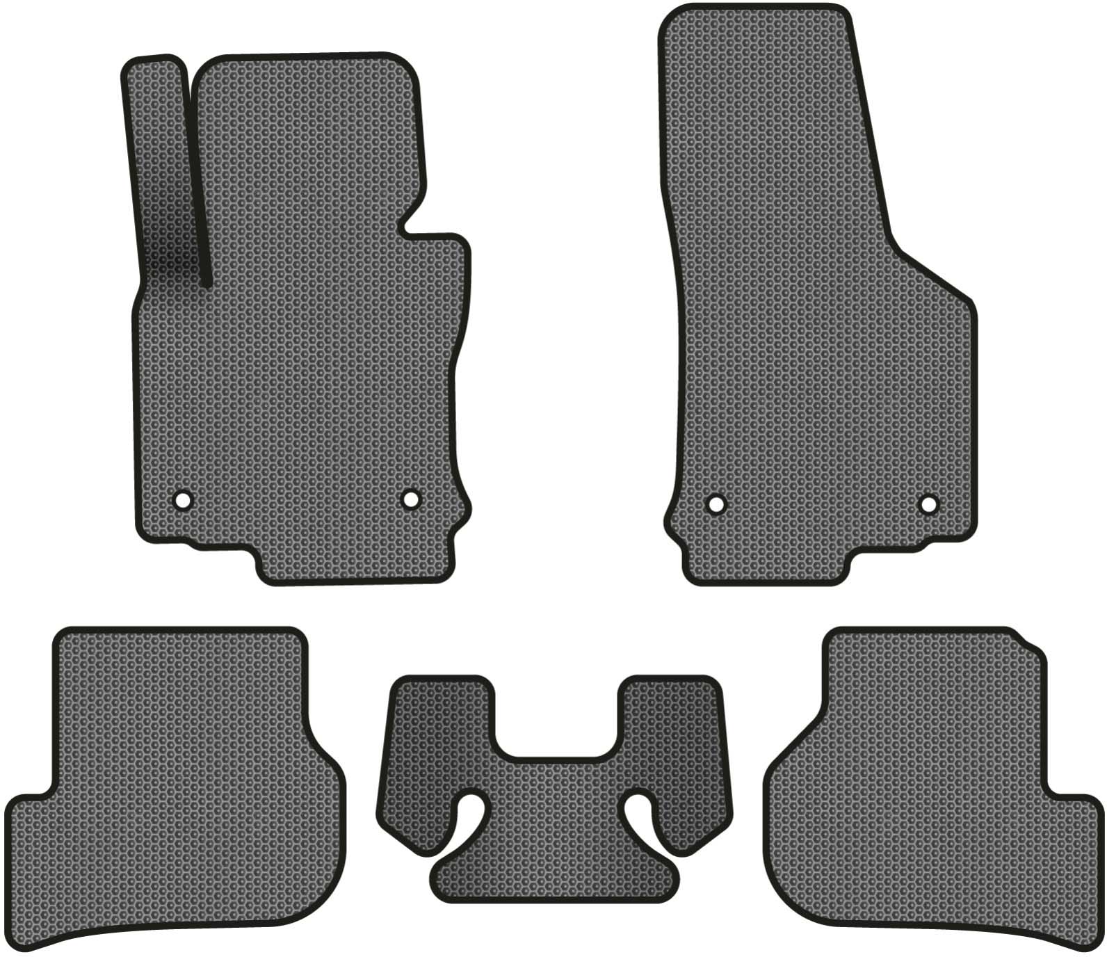 EVA коврики в салон авто EVAtech для Golf (VI) AT Volkswagen 2009-2012 6 поколение Combi EU VW31373CV5AV4SGB