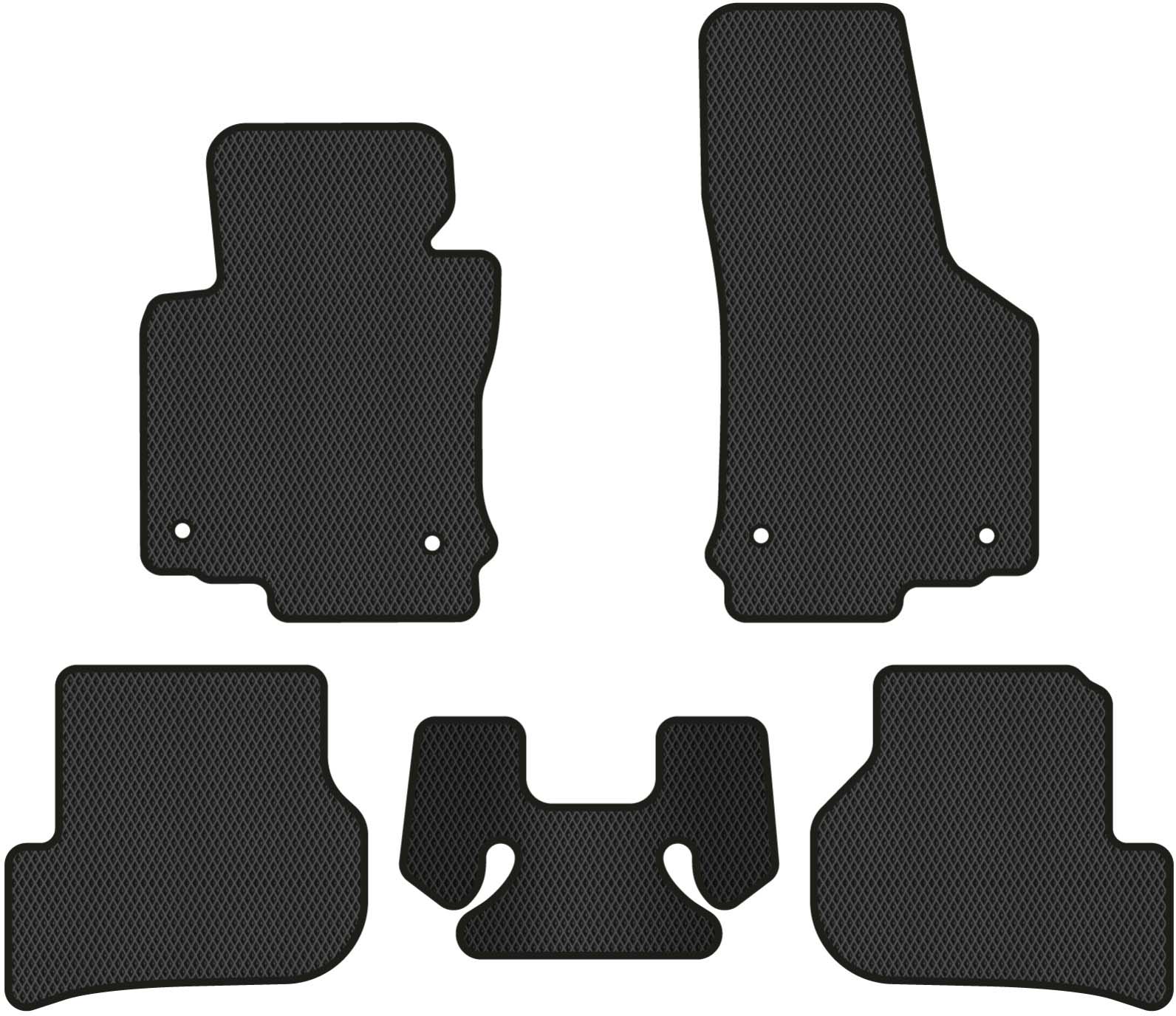 EVA килимки в салон авто EVAtech для Golf (VI) MT Volkswagen 2009-2012 6 покоління Combi EU VW31375CG5RBB