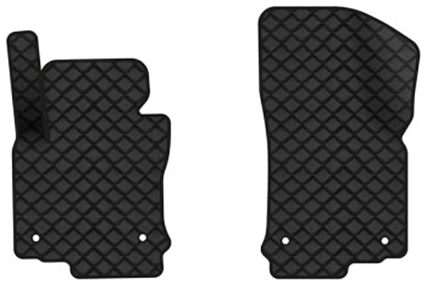 Килимки з екошкіри в салон авто передні EVAtech для Golf (VI) MT Volkswagen 2009-2012 6 покоління Combi EU (VW31375A2AV4BBB)