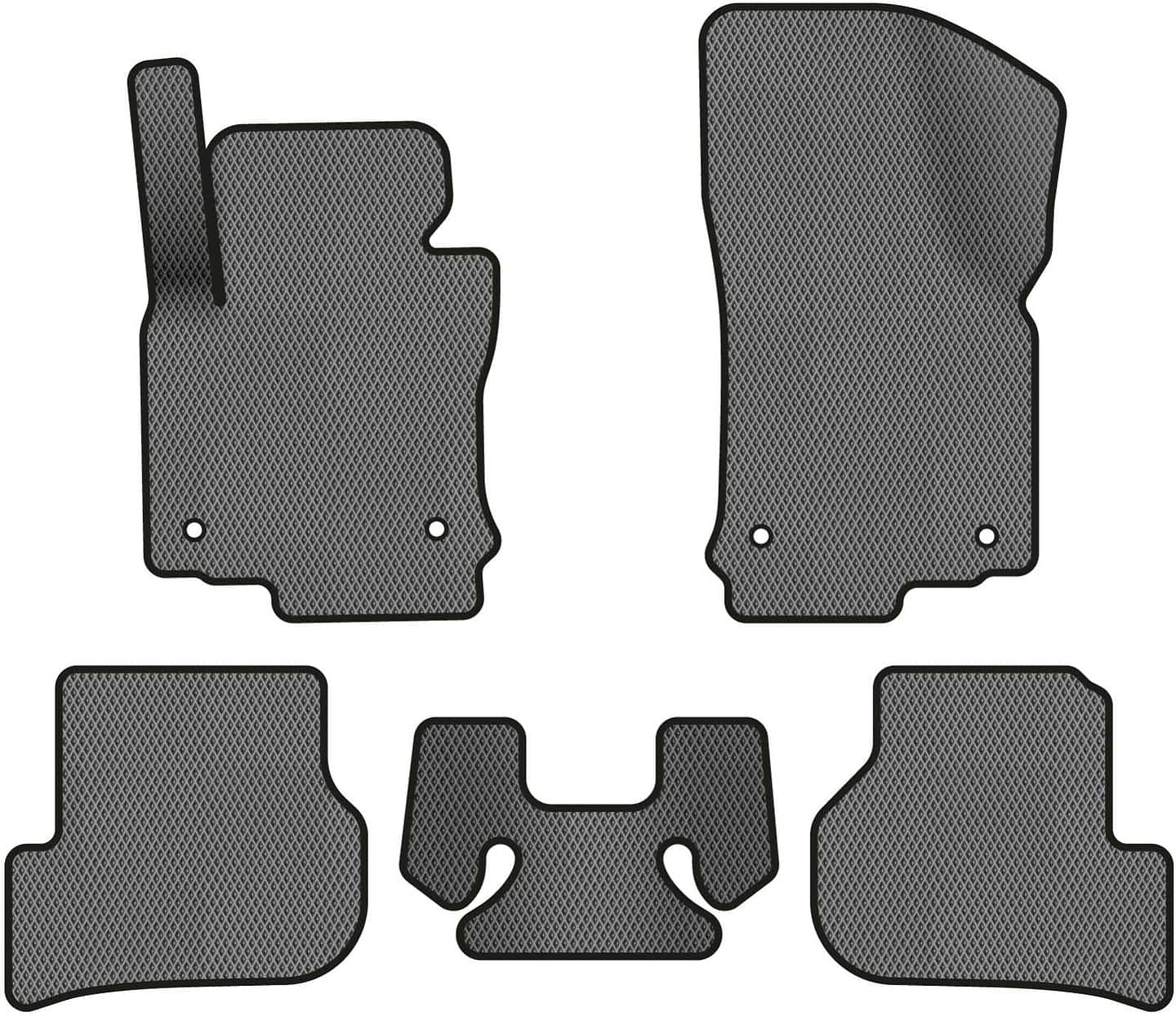 EVA коврики в салон авто EVAtech для Golf (VI) MT Volkswagen 2009-2012 6 поколение Combi EU VW31375C5AV4RGB