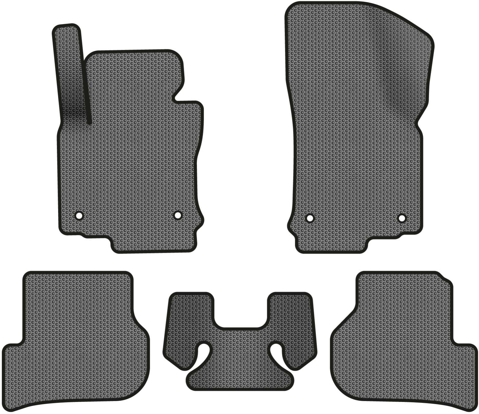 EVA коврики в салон авто EVAtech для Golf (VI) MT Volkswagen 2009-2012 6 поколение Combi EU VW31375C5AV4SGB