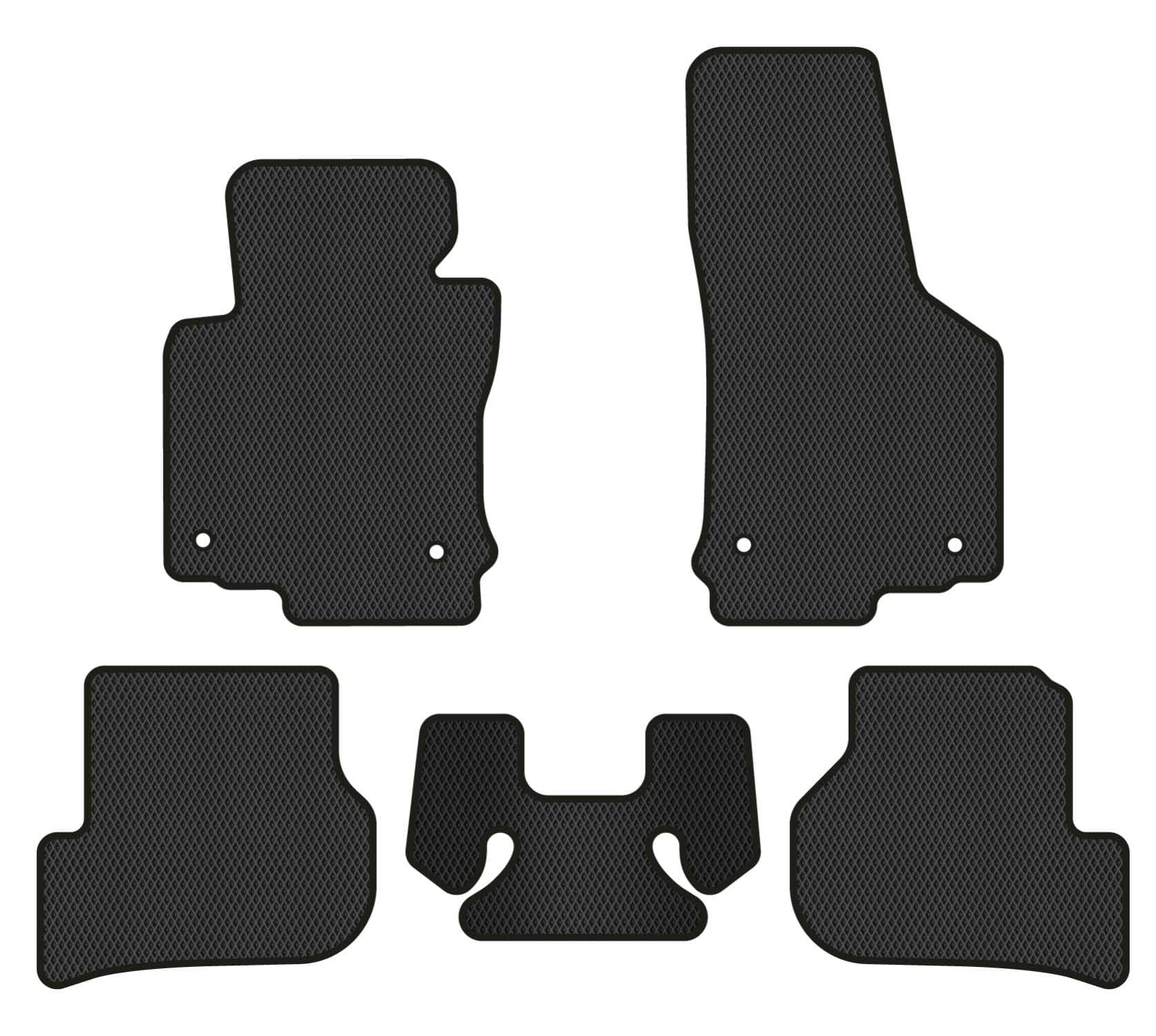 EVA коврики в салон авто EVAtech для Golf (VI) MT Volkswagen 2009-2012 6 поколение Combi EU VW31375CG5AV4RBB