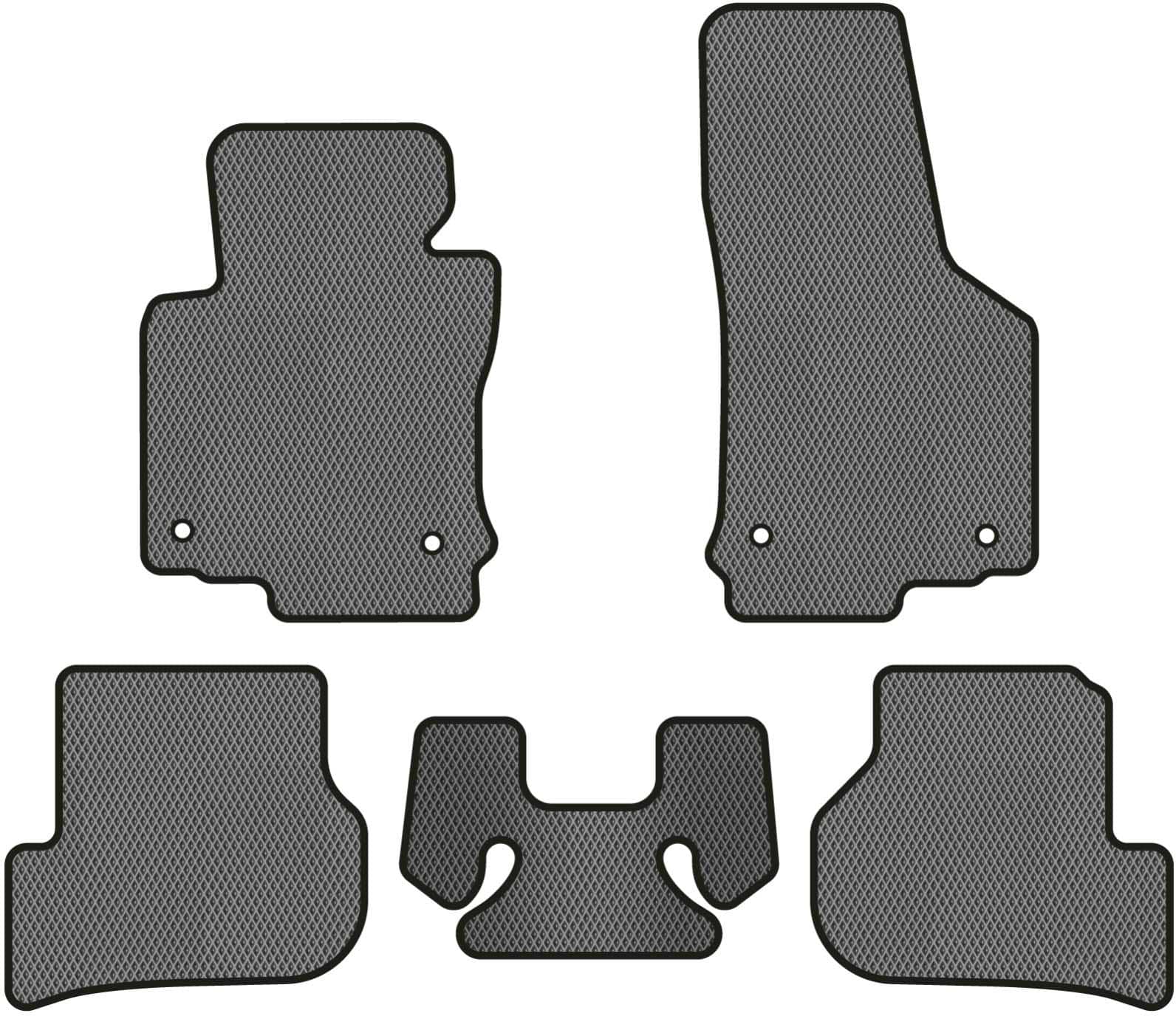 EVA коврики в салон авто EVAtech для Golf (VI) MT Volkswagen 2009-2012 6 поколение Combi EU VW31375CG5AV4RGB