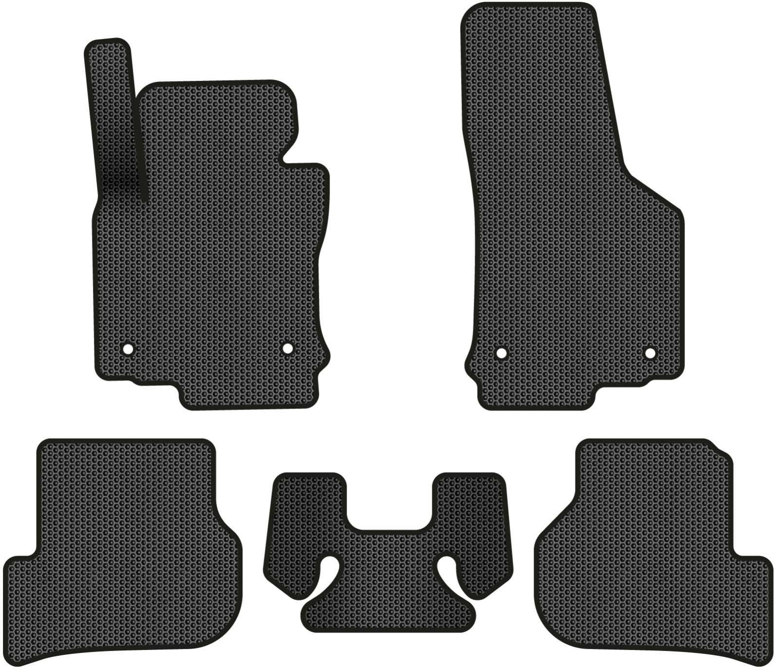 EVA коврики в салон авто EVAtech для Golf (VI) MT Volkswagen 2009-2012 6 поколение Combi EU VW31375CV5AV4SBB