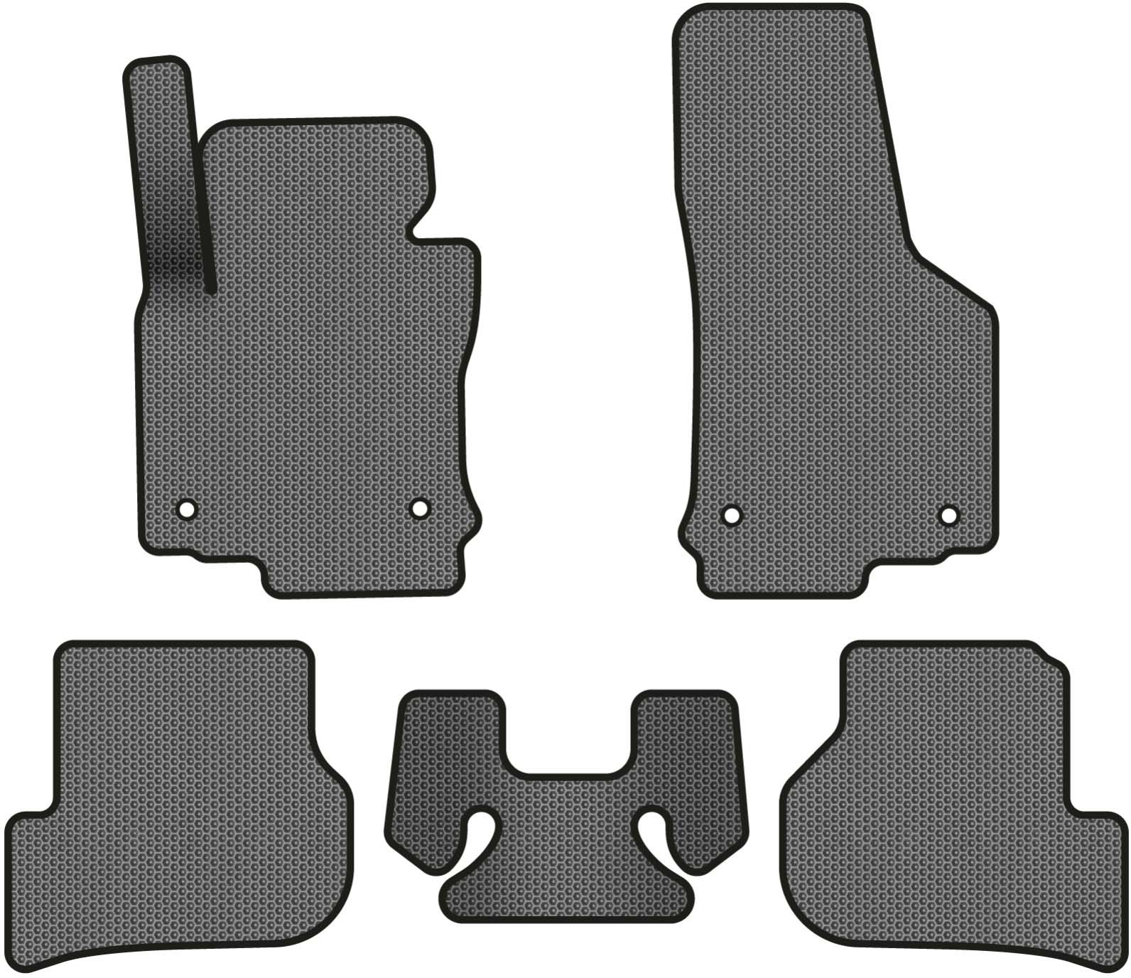 EVA килимки в салон авто EVAtech для Golf (VI) MT Volkswagen 2009-2012 6 покоління Combi EU VW31375CV5AV4SGB