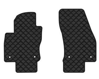 Килимки з екошкіри в салон авто передні EVAtech для Tiguan (Mk 2) Volkswagen 2016-2020 2 покоління SUV EU (VW31492AL2AV4BBB)