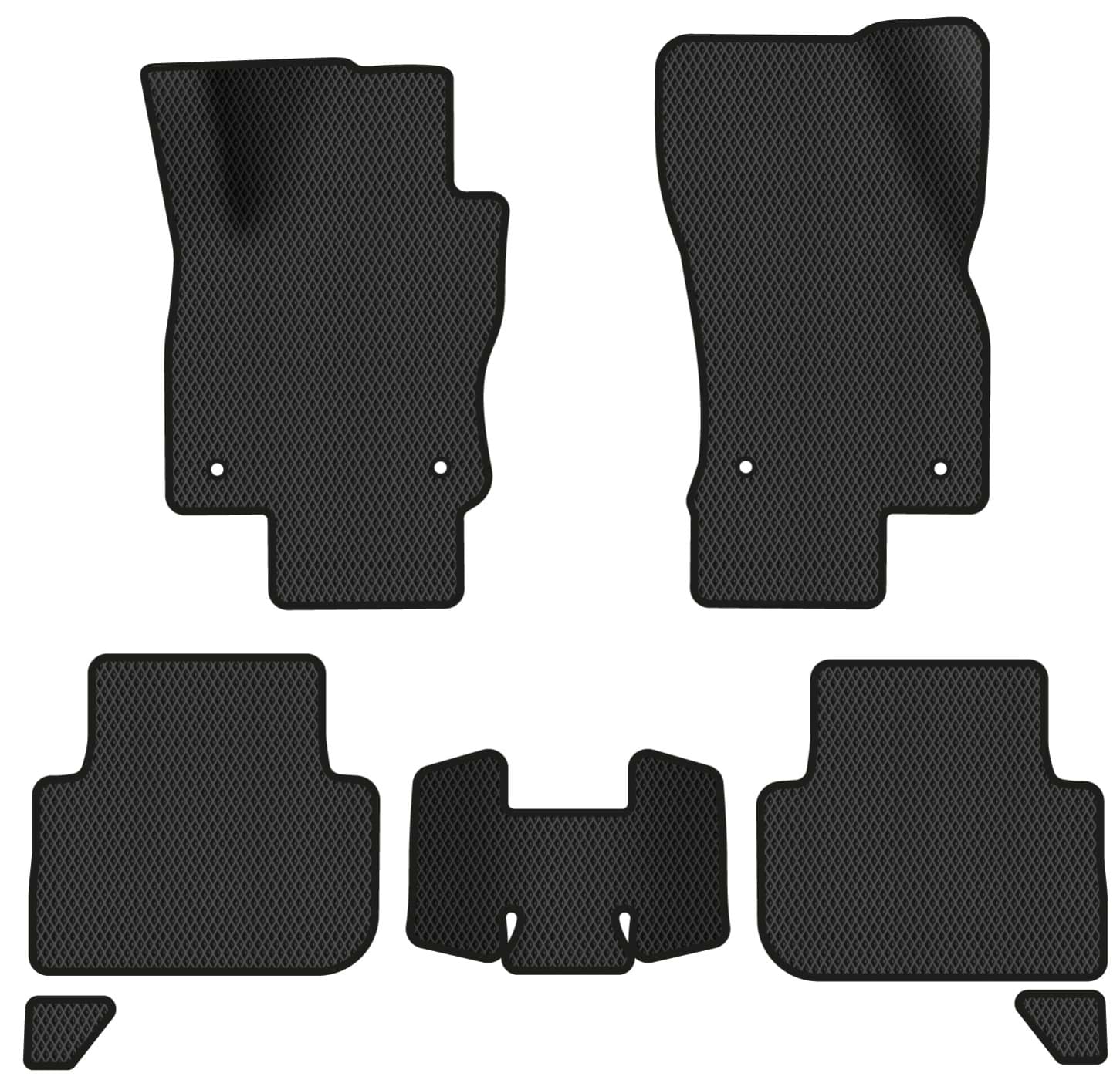 EVA килимки в салон авто EVAtech для Tiguan (Mk 2) Volkswagen 2016-2020 2 покоління SUV EU (VW31492CC7AV4RBB)