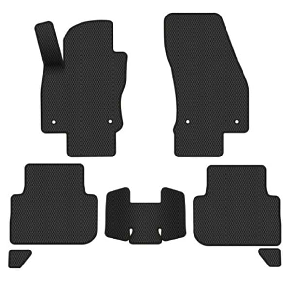 EVA килимки в салон авто EVAtech для Tiguan (Mk 2) Volkswagen 2016-2020 2 покоління SUV EU (VW31492CL7AV4RBB)