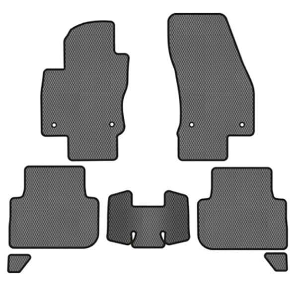 EVA килимки в салон авто EVAtech для Tiguan (Mk 2) Volkswagen 2016-2020 2 покоління SUV EU (VW31492CM7AV4RGB)