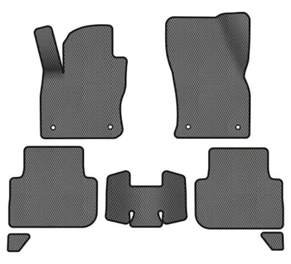 EVA килимки в салон авто EVAtech для Tiguan (Mk 2) Volkswagen 2016-2020 2 покоління SUV EU (VW31492CN7AV4RGB)