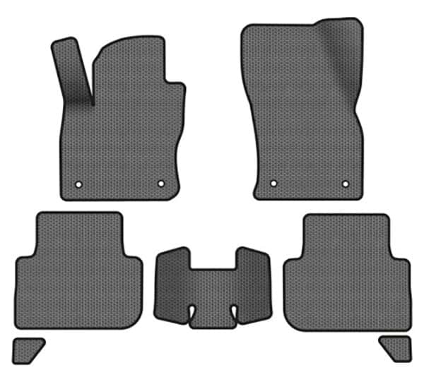 EVA коврики в салон авто EVAtech для Tiguan (Mk 2) Volkswagen 2016-2020 2 поколение SUV EU (VW31492CN7AV4SGB)