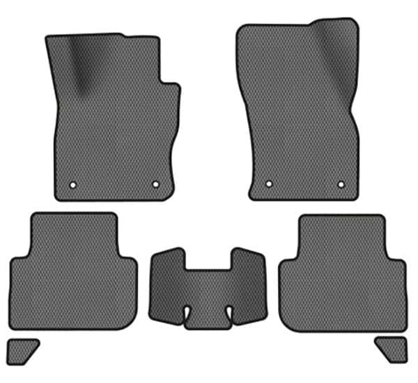 EVA килимки в салон авто EVAtech для Tiguan (Mk 2) Volkswagen 2016-2020 2 покоління SUV EU (VW31492CO7AV4RGB)