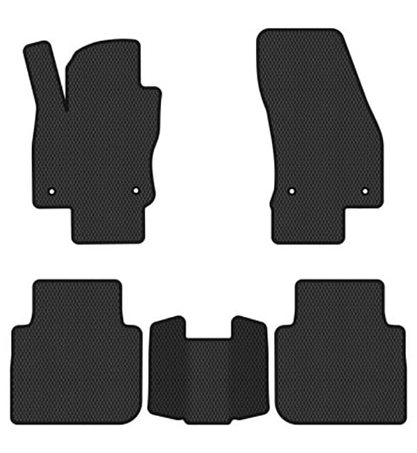 Фото - EVA коврики в салон авто EVAtech для Tiguan (Mk 2) Volkswagen 2016-2020 2 поколение SUV USA (VW31493CL5AV4RBB)