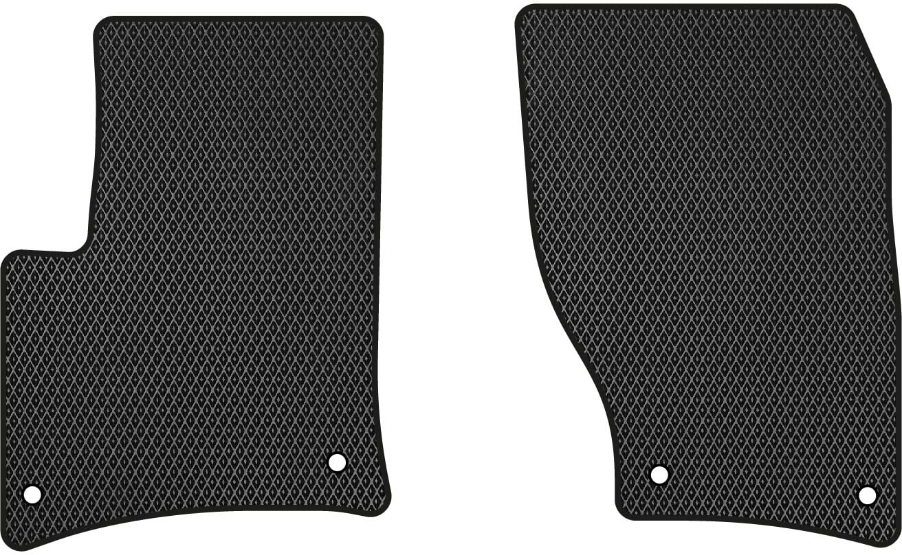 EVA коврики в салон авто передние EVAtech для Touareg (7P) (4-zone climate control) Volkswagen 2010-2014 2 поколение SUV EU VW31900AB2AV4RBB