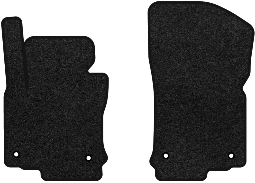 Килимки ворсові в салон авто EVAtech Premium для Volkswagen Golf (VI) MT 2009-2012 6 покоління Htb USA чорний кант (VW31974A2AV4VPB)