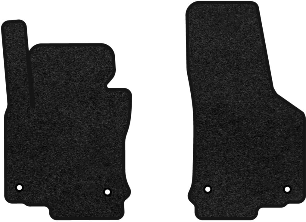 Килимки ворсові в салон авто EVAtech Premium для Volkswagen Golf (VI) MT 2009-2012 6 покоління Htb USA чорний кант (VW31974AV2AV4VPB)