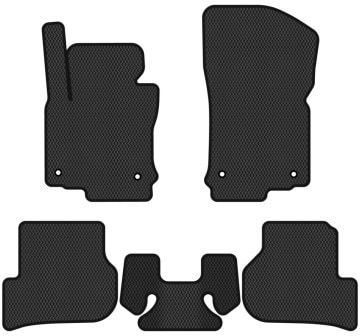 EVA килимки в салон авто EVAtech для Golf (VI) MT Volkswagen 2009-2012 6 покоління Htb USA VW31974C5AV4RBB
